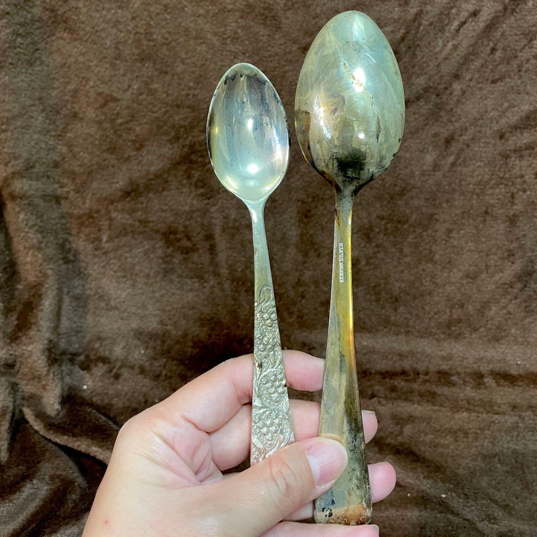 カトラリーセット アンティーク German silver 40点以上