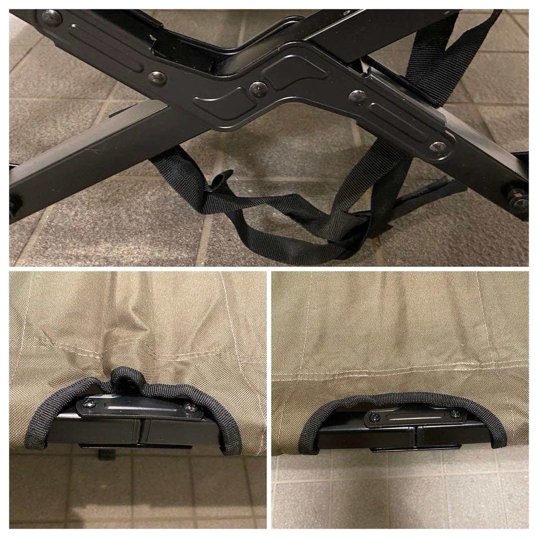 送料込み！ロゴス グランベーシック Bed Style BIG コット 美品✨