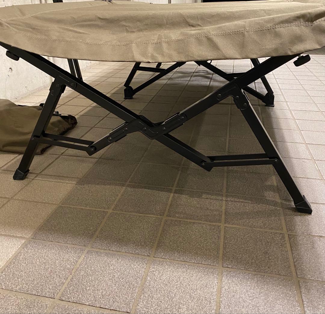 送料込み！ロゴス グランベーシック Bed Style BIG コット 美品✨