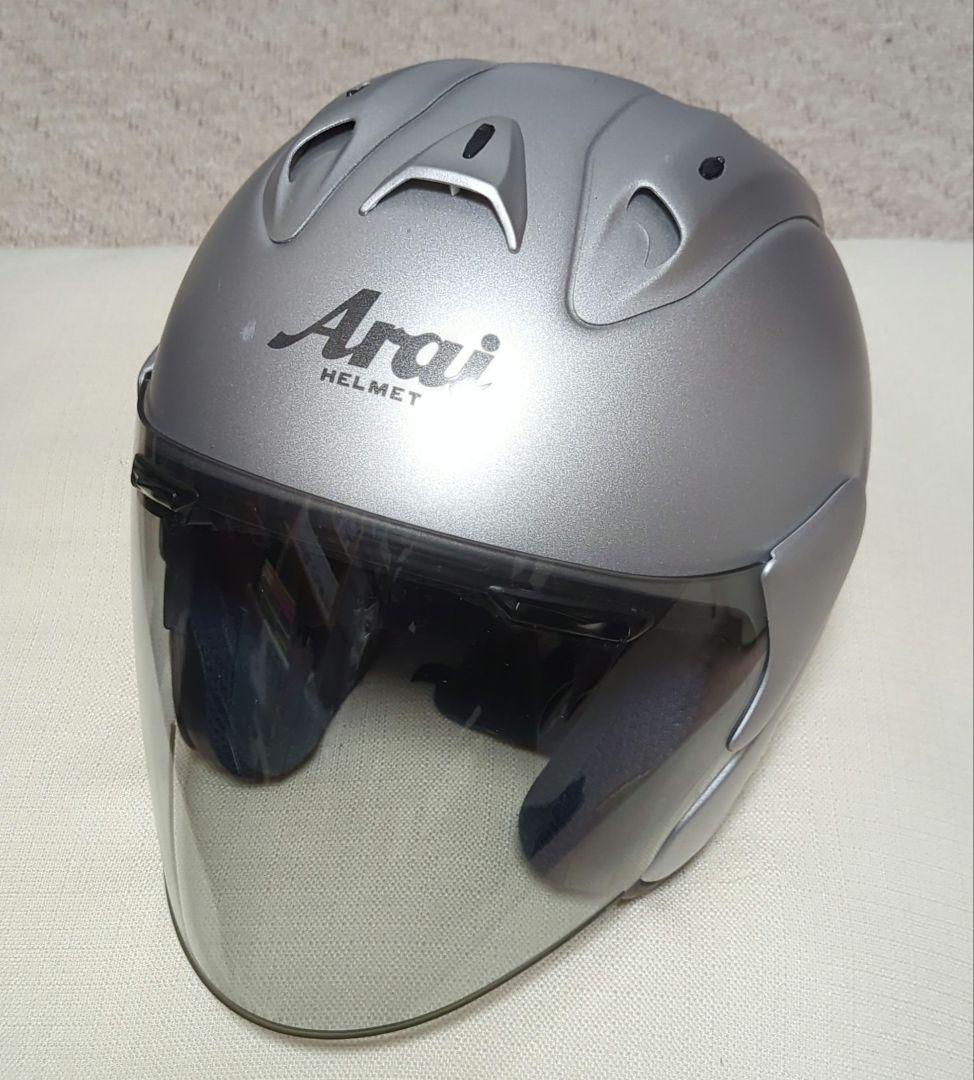 Arai ジェットヘルメット シルバー