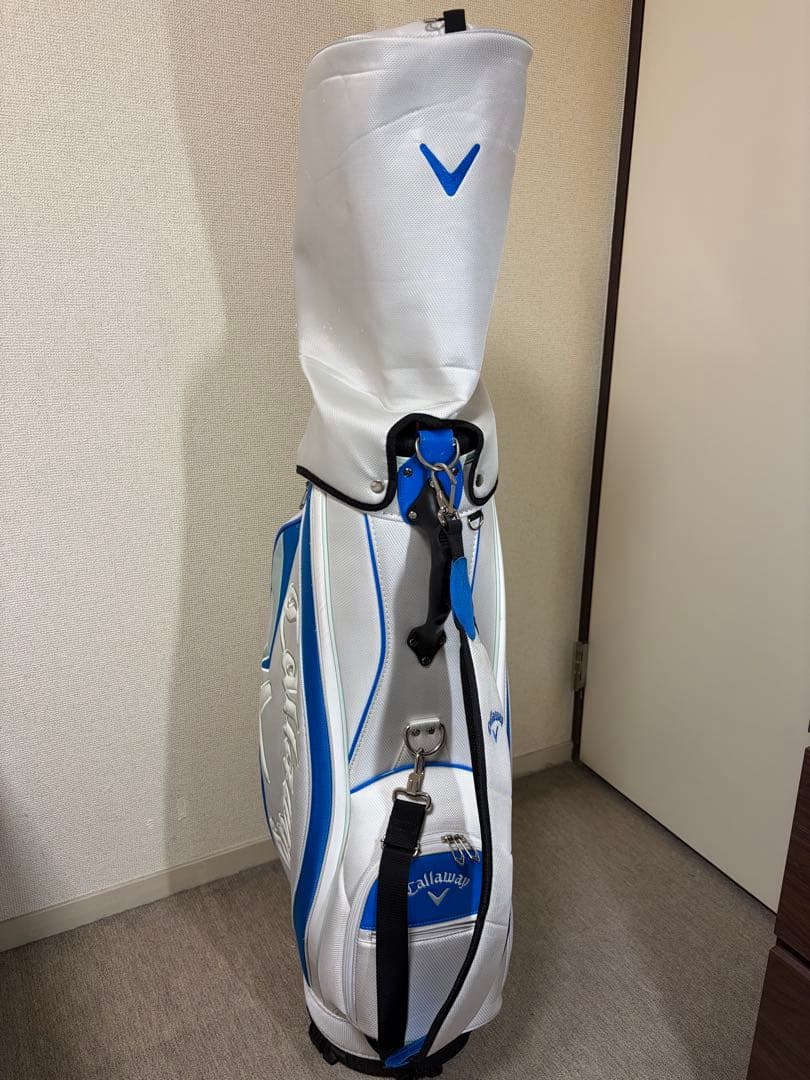 Callaway キャディバッグ ホワイト/ブルー
