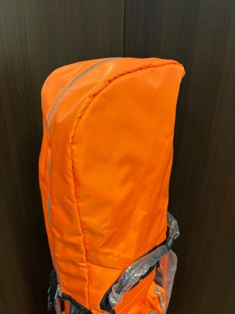 アーミーベース U.S. NAVY スタンドキャディバッグ オレンジ 新品