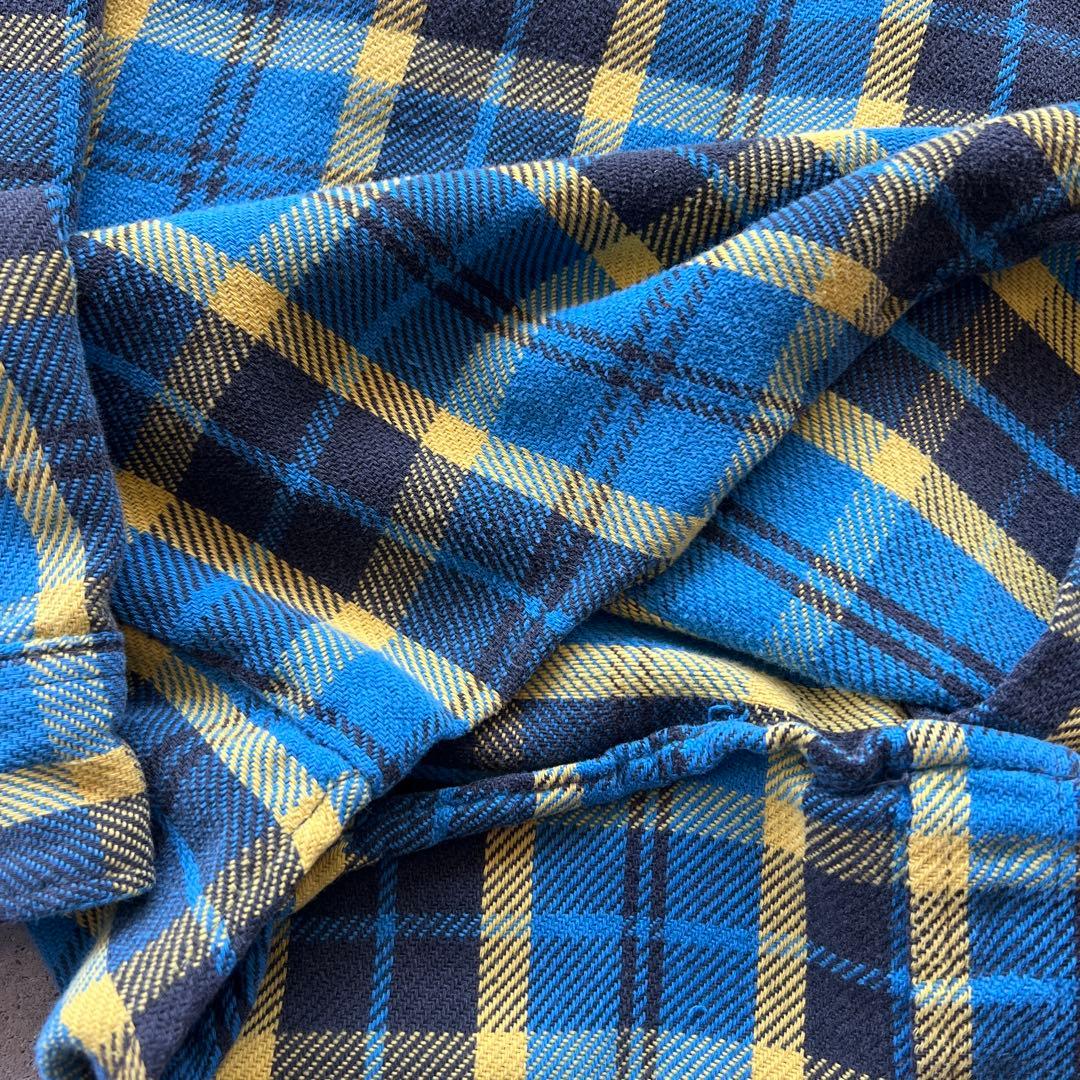 軍*ン様 70s 60s BIGMAC ネルシャツ 好配色　WINTER KIN