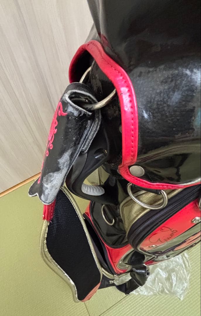 元値約10万円　ダンスウィズドラゴン キャディバッグ