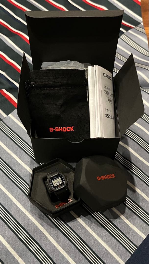 DWN-5600-1JR G-SHOCK nano リングウォッチ ブラック