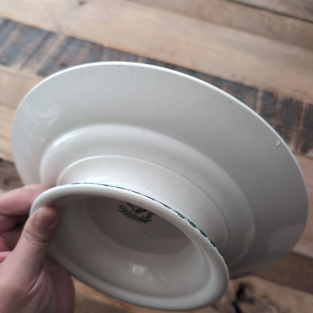 フランスアンティーク antique サンタマン すずらん コンポティエ