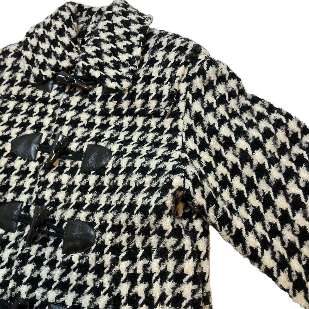 tricot COMME des GARCONS　ショートダッフルコート　千鳥