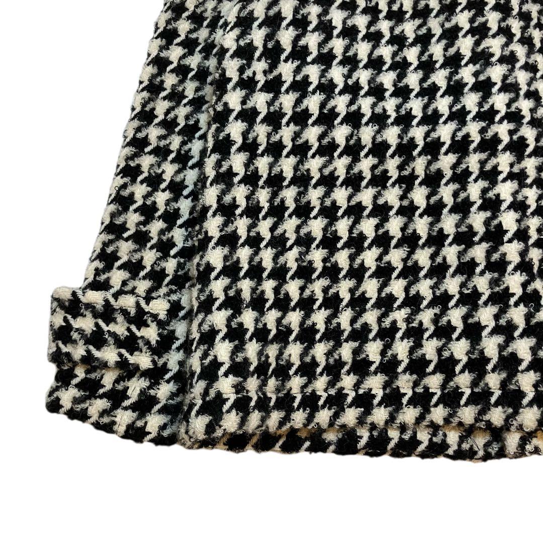 tricot COMME des GARCONS　ショートダッフルコート　千鳥