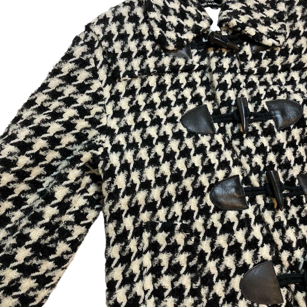 tricot COMME des GARCONS　ショートダッフルコート　千鳥