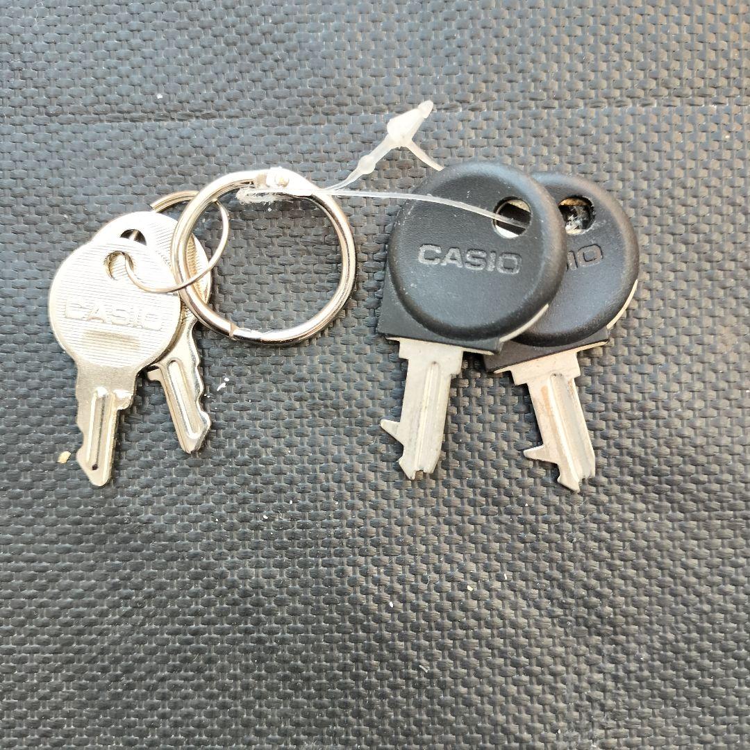 CASIO カシオ レジスター 110ER 動作良好 鍵2本付