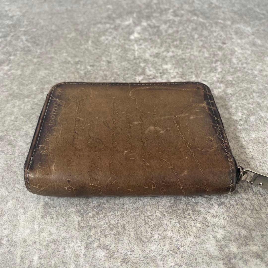 高級✨ベルルッティ ワパ スクリットレザー ジップ カリグラフィー ケース