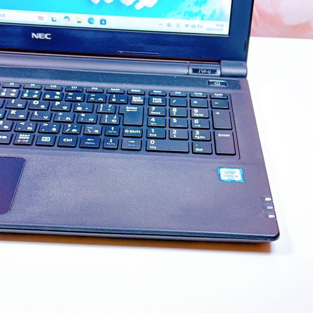 新品高速SSD✨windows11✨カメラ 高性能i5 ノートパソコン オフィ