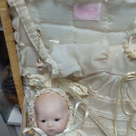 た*う様 【最終値下】アンティークバスケットドールセット