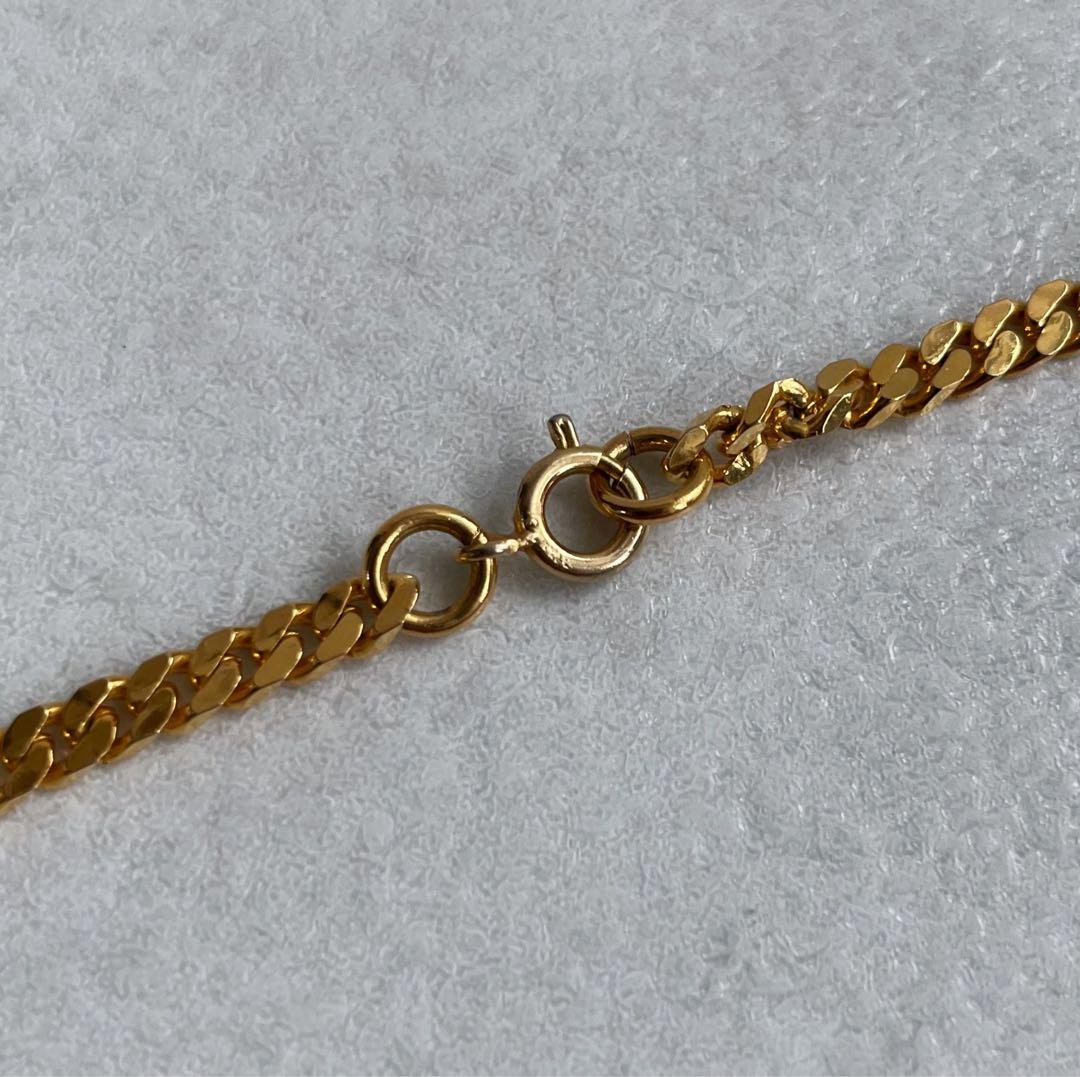 【CELINE】ビンテージ マカダム ゴールド ネックレス