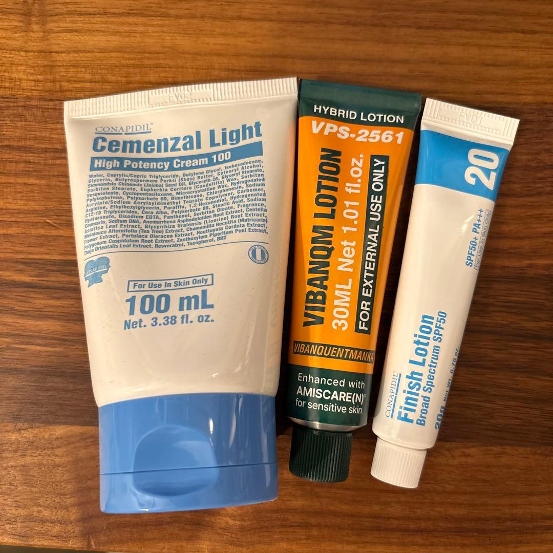 セメンザルライト　ビバンクエントマンカローション　フィニッシュローション