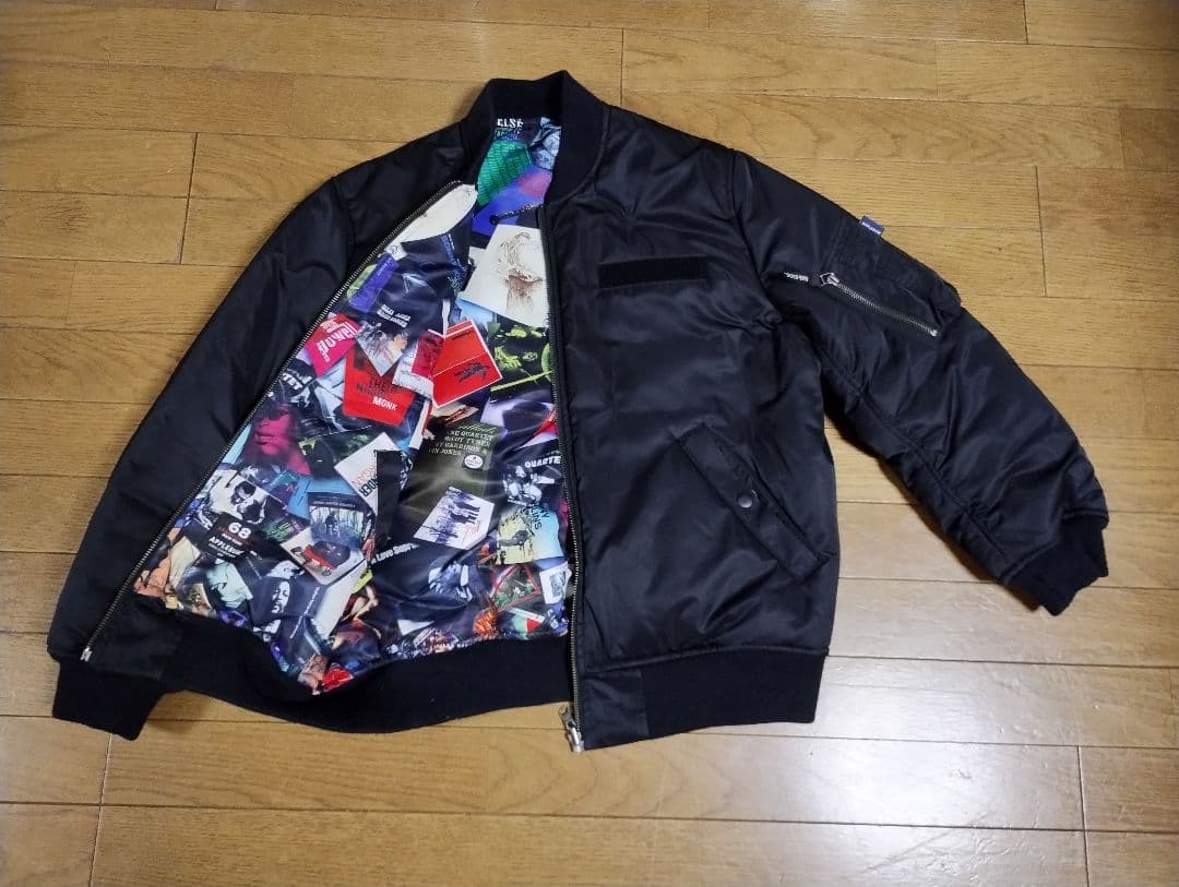 APPLEBUM×68&BROTHERS　MA-1 リバーシブルブラック