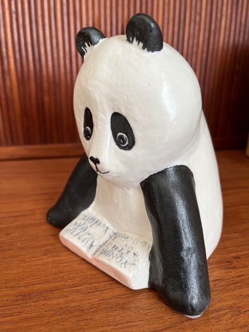 非売品　リサラーソン　パンダ　陶器　yonda? 箱有り　おまけ付き