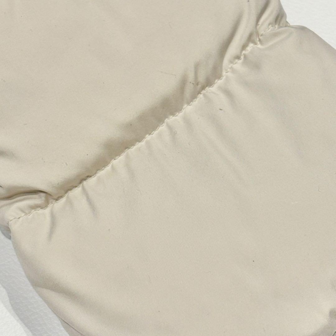 ヘルノ ポーラテック フードショートダウン ジャケット ライトベージュ 42