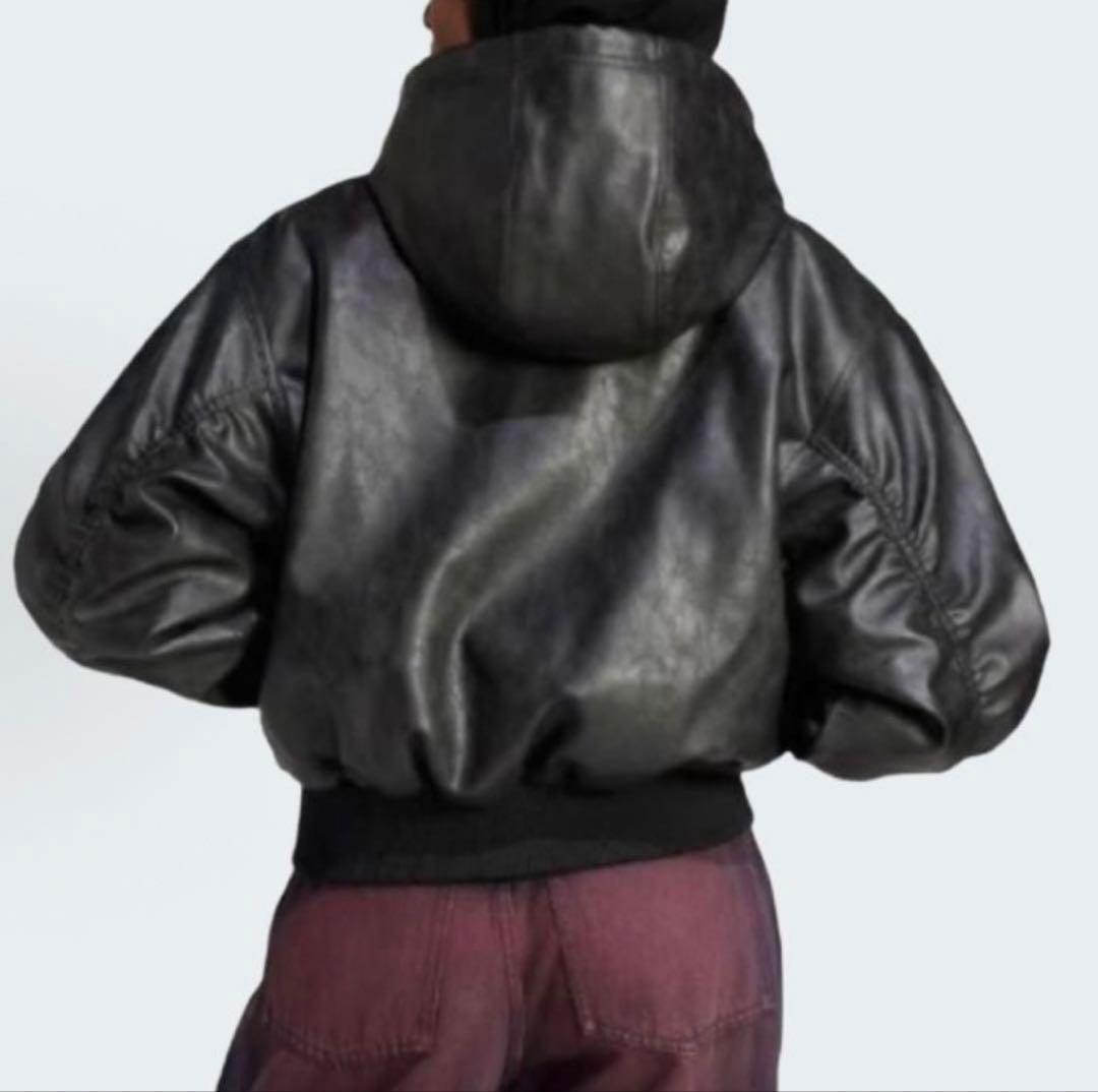 新品M Adilenium シーズン3 フェイクレザージャケットJX9225