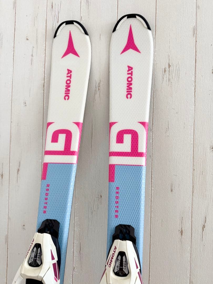 ATOMIC GL 120 スキー3点セット ビンディング ポール 90 子供