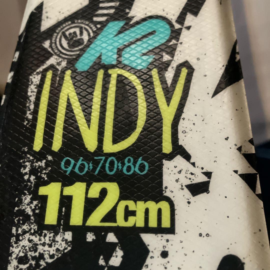 K2 ジュニア　スキー　23.5㎝　3点セット　112㎝