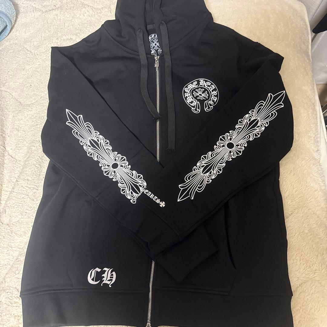 Chrome Hearts ブラック パーカー