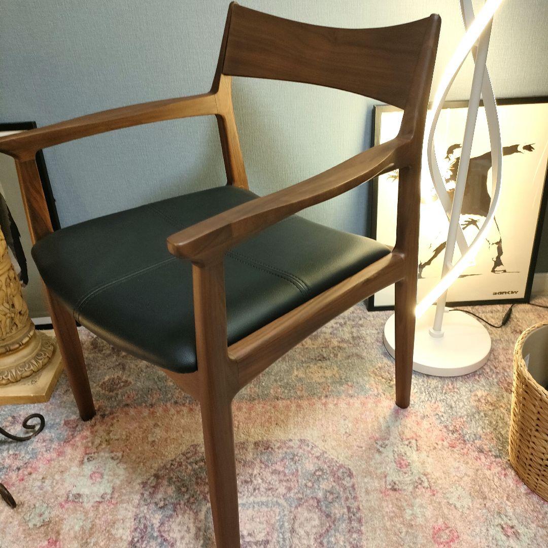 【panda】 関家具ダイニングチェア ウォールナット 無垢材 天然木