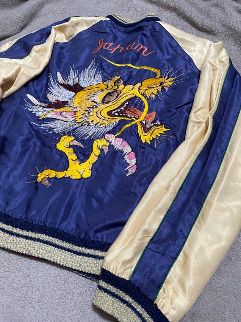テーラー東洋 龍 日本限定 スカジャン レーヨン unisex vintage