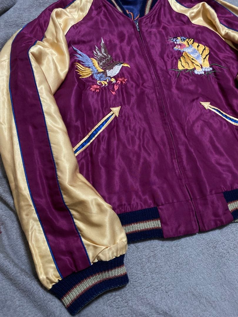 テーラー東洋 龍 日本限定 スカジャン レーヨン unisex vintage