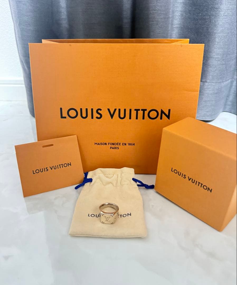 louis vuittonルイヴィトン シグネットリング モノグラム