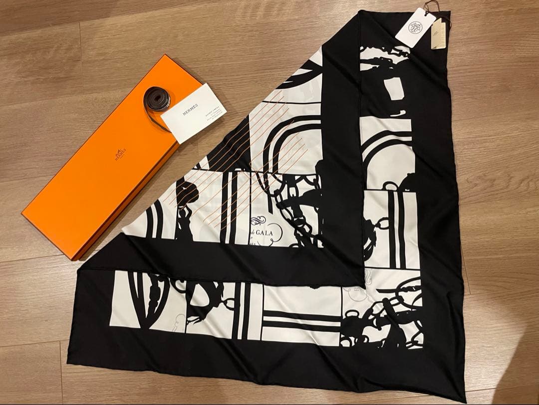 Hermes ポワント アシンメトリック ブリッド・ドゥ・ガラ 新品未使用