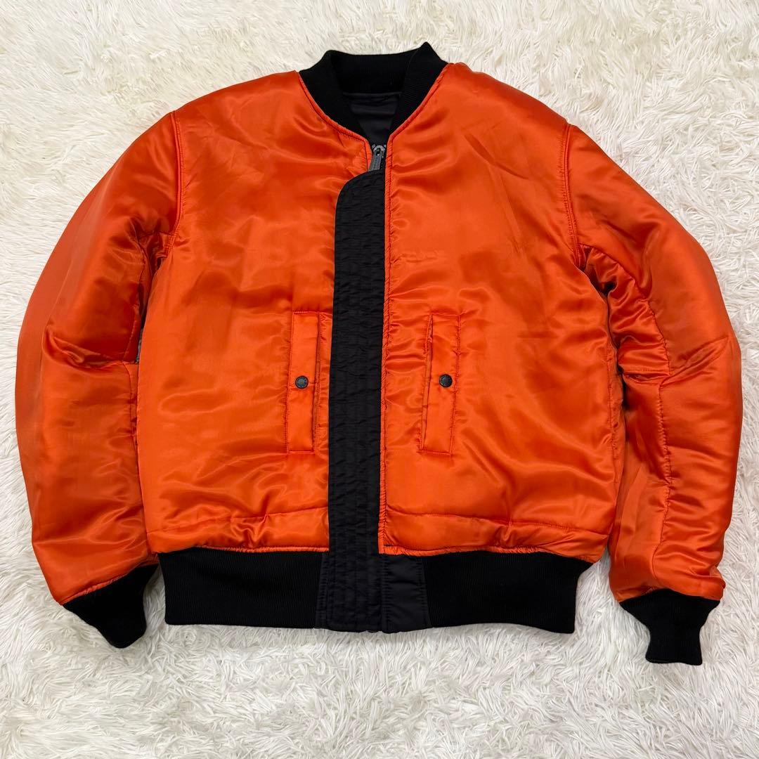 1889　AVIREX　MA-1フライトジャケット　XXL 　黒　ブラック