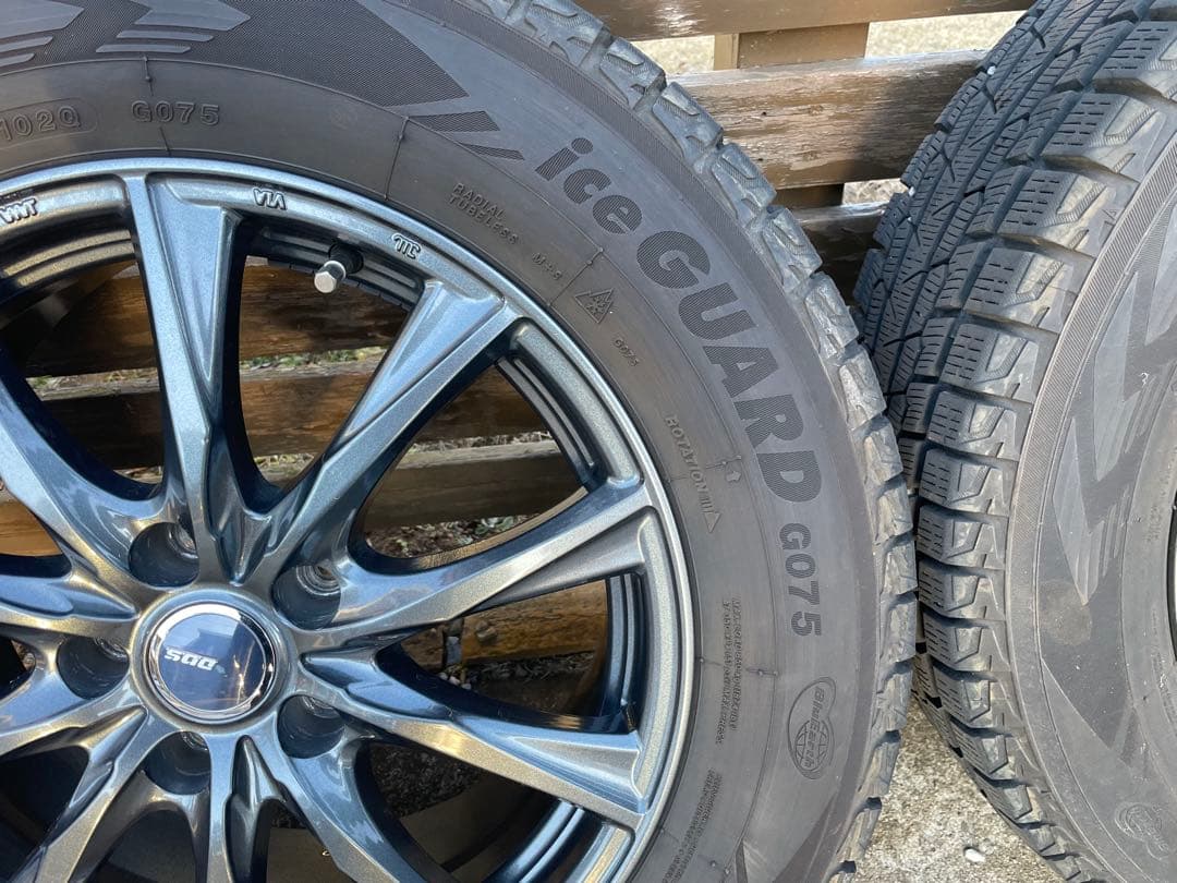 ヨコハマ アイスガード G075 225/65R17 スタッドレス　ホイール付き