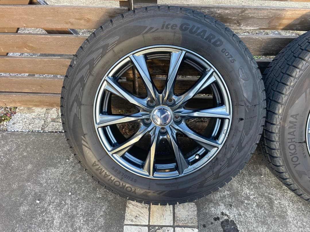 ヨコハマ アイスガード G075 225/65R17 スタッドレス　ホイール付き