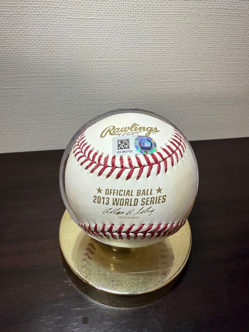 MLB 上原浩治　直筆サインボール　2013年ワールドシリーズボール