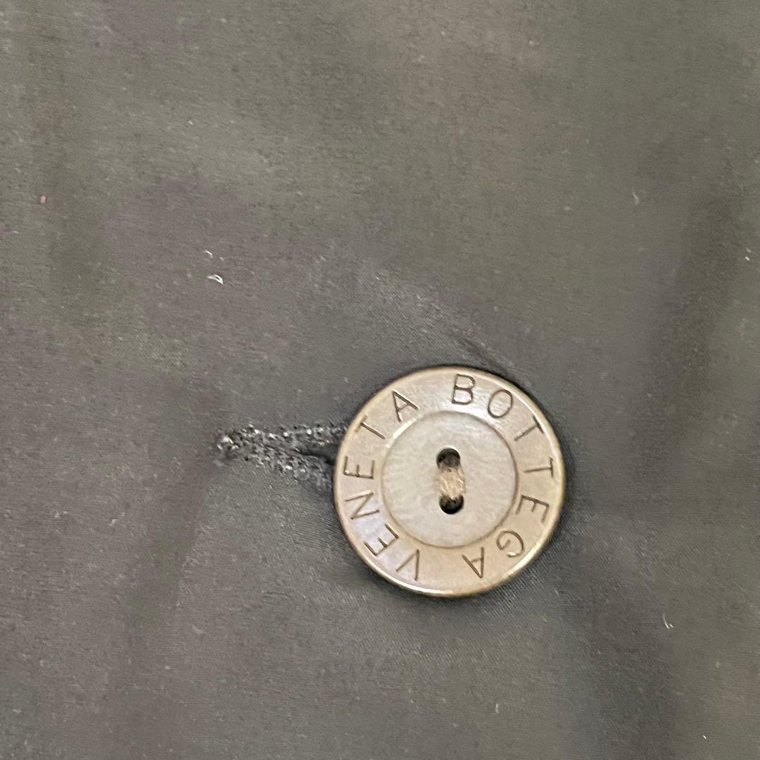 BOTTEGA VENETA レオパード柄　ブラックトレンチコート リバーシブル