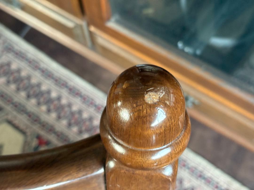 ① Hikari 　レトロ　アンティーク　ヴィンテージ　スポークチェア　　nZ