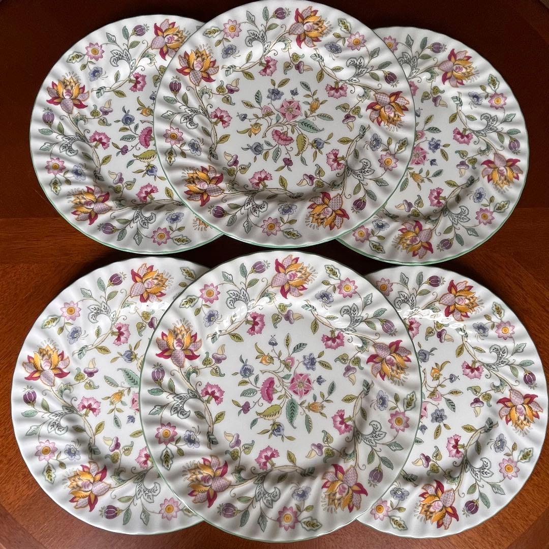 【未使用美品】ミントン★ハドンホール★ディナー皿　5枚