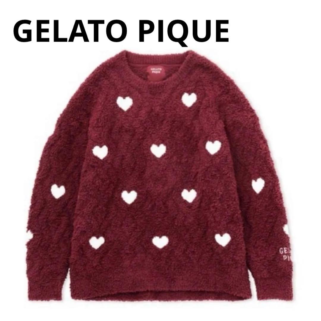 【未使用】GELATO PIQUE ハート柄ルームウェア　トップス