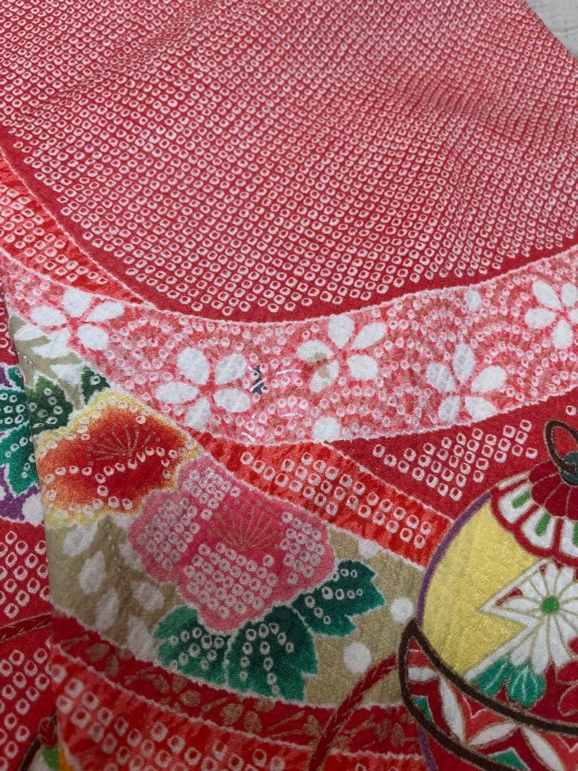 専用　七五三　振袖　7歳　肩上げ済み