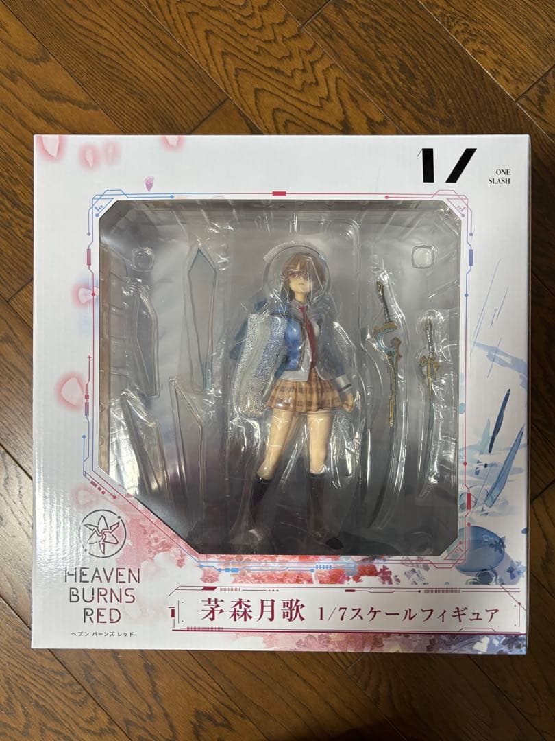ヘブンバーンズレッド　茅森月歌　フィギュア　特典付き
