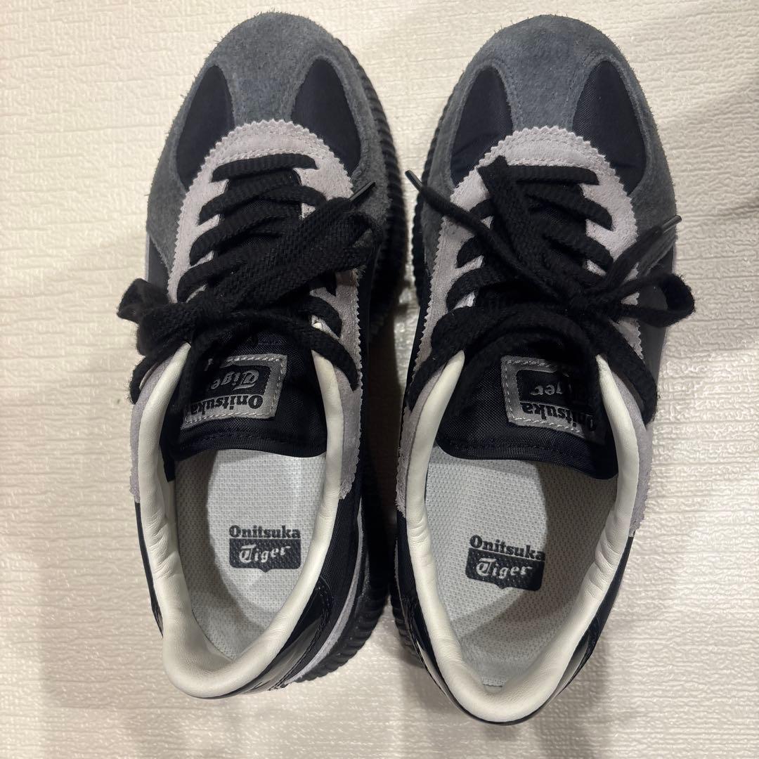 Onitsuka Tiger ブラック グレー スニーカー