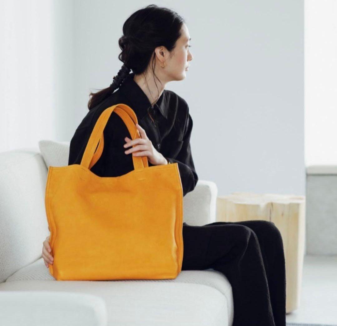 土屋鞄製造所 カラーダイアリー コンフィトートバッグ 黄色