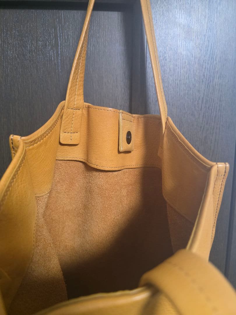 土屋鞄製造所 カラーダイアリー コンフィトートバッグ 黄色