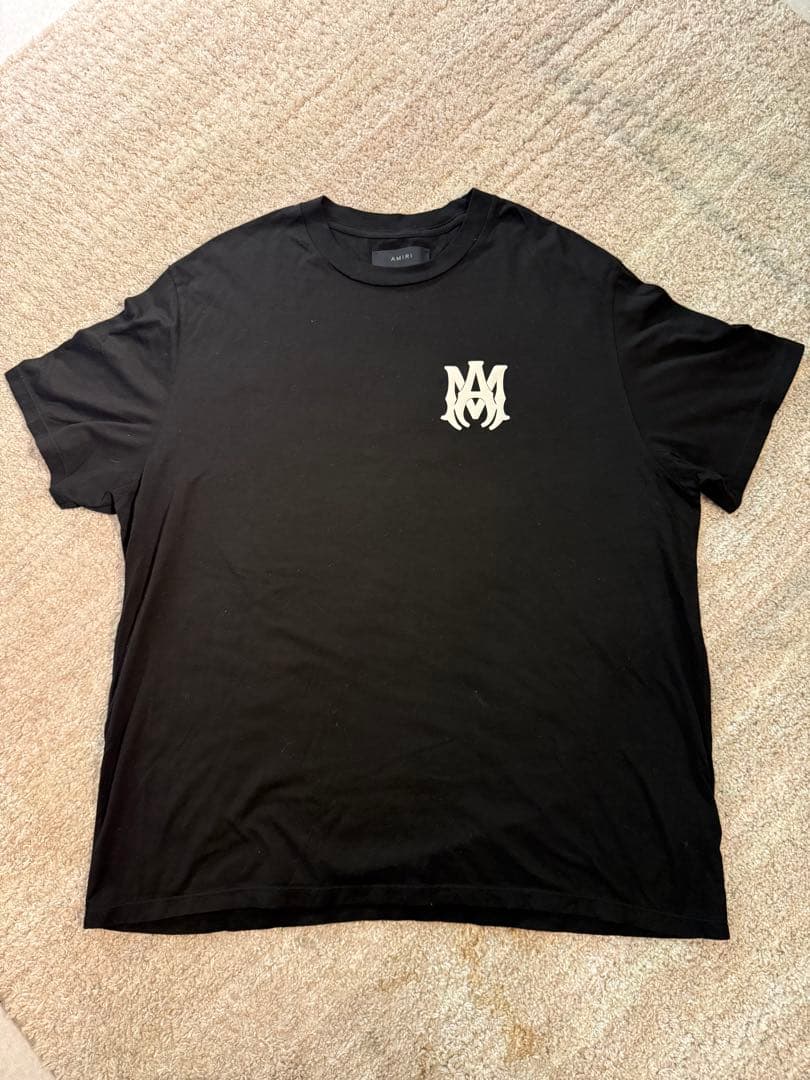 AMIRI アミリ ロゴ Tシャツ ブラック IT54 XL相当 最終値下げ