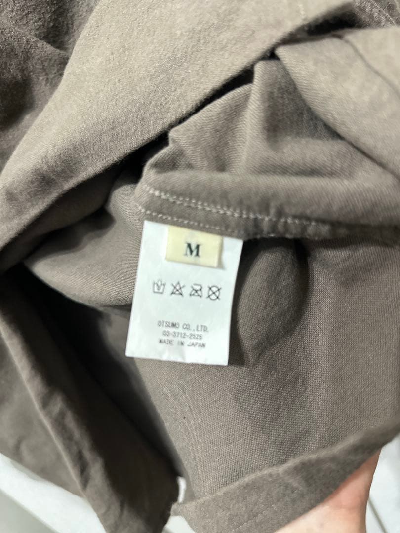 HUMAN MADE カーキ 長袖シャツ