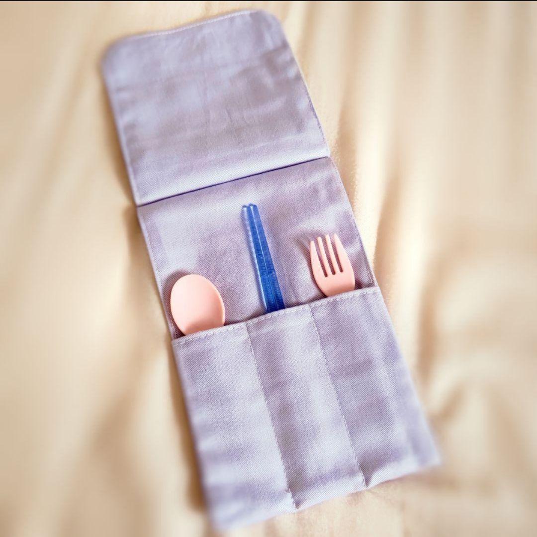 大人プリンセス入園·入学準備グッズ9点set (パープル)