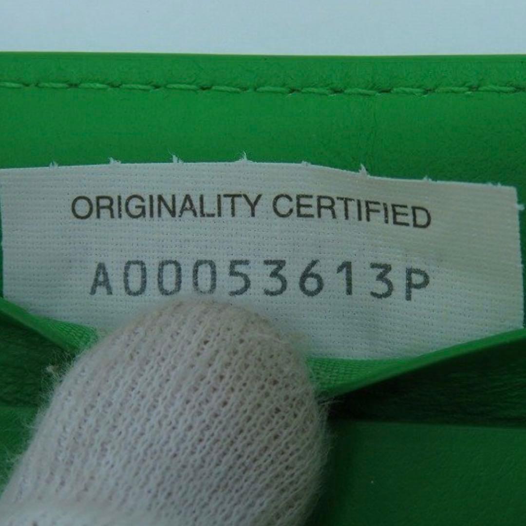 極美品 ボッテガヴェネタ マキシイントレ カセット マネークリップ パラキート