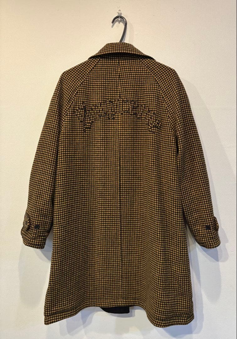 ジャケット・アウター Supreme Reversible Houndstooth Overcoat