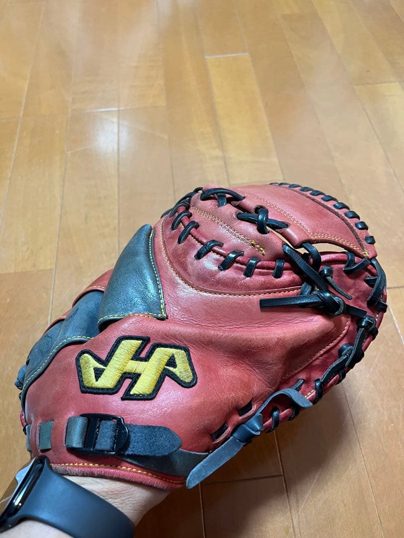 ハタケヤマ 野球 グローブ キャッチャーミット 一般 軟式